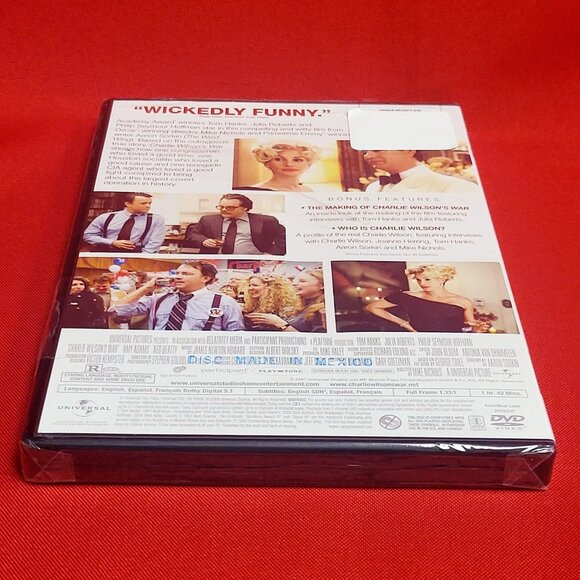 Charlies Wilsons War DVD 2007 Tom Hanks Julia Roberts - Picture 4 of 6